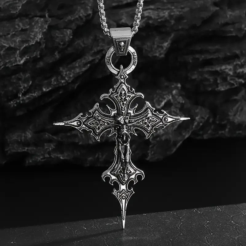Gothic Cross Necklace