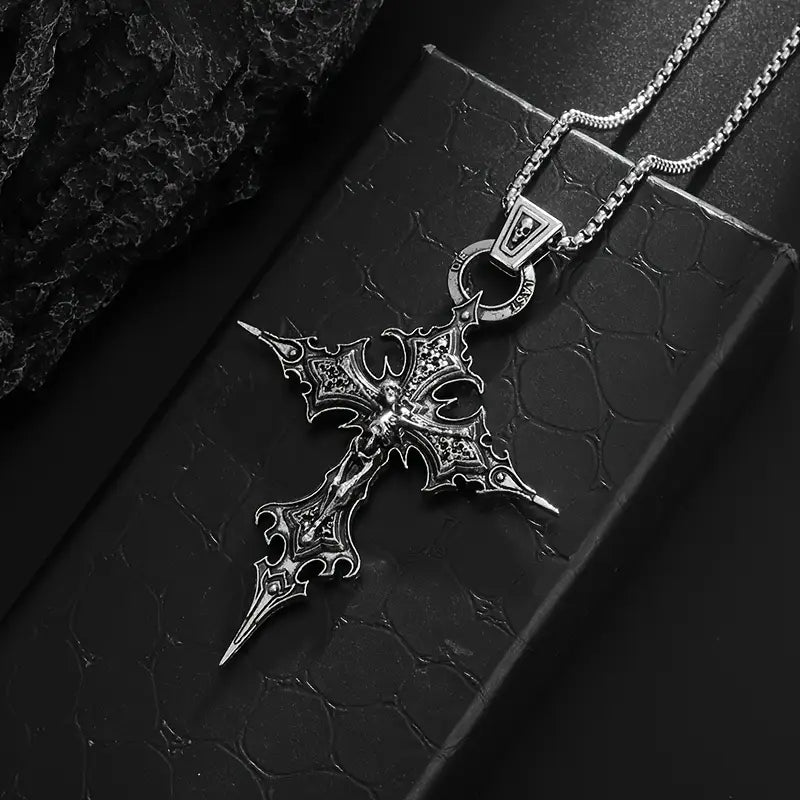 Gothic Cross Necklace
