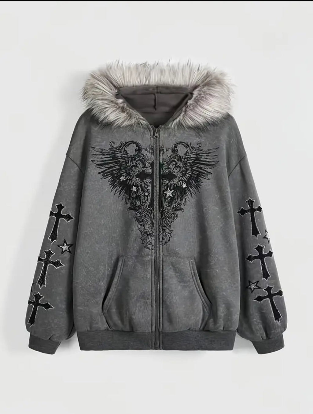 Womens zip up hoodie